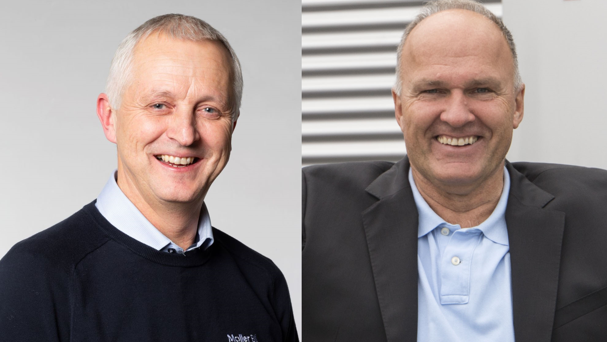 Olav Syrstad (t.v.) og David Sullivan.