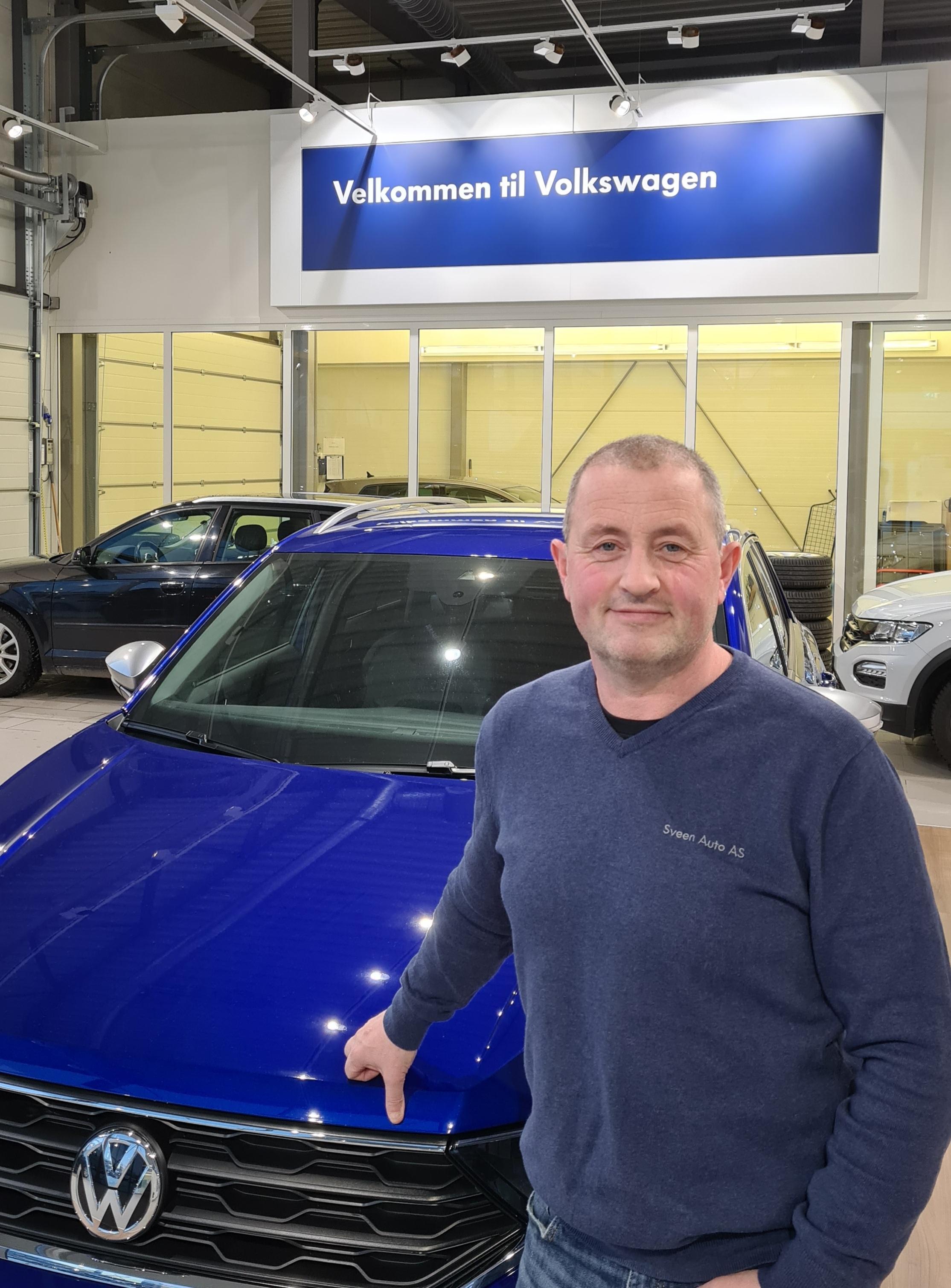 Lars Kristian Todal, daglig leder i Sveen Auto