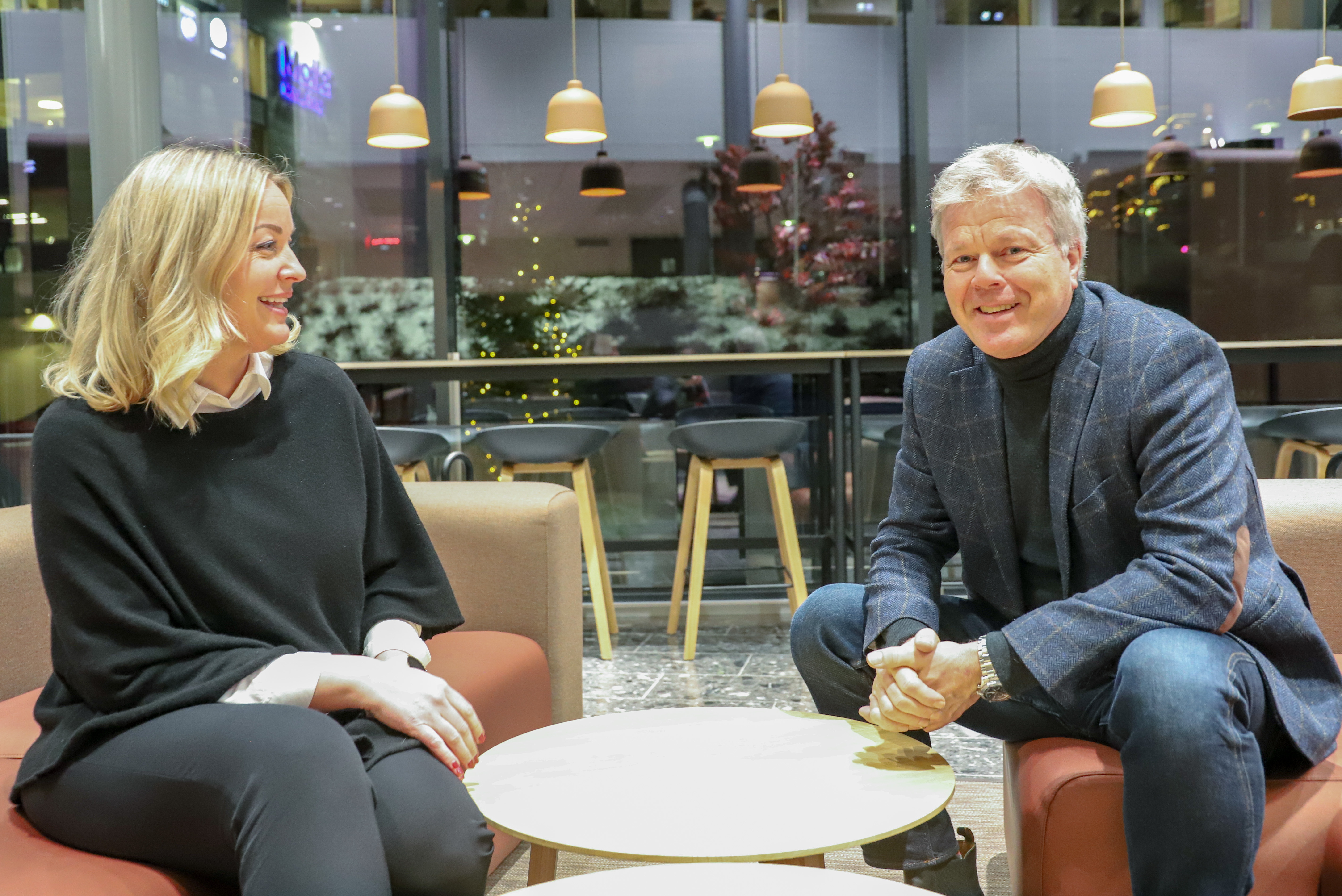 Kristine Frøberg og Arne Lyslo Kristiansen.