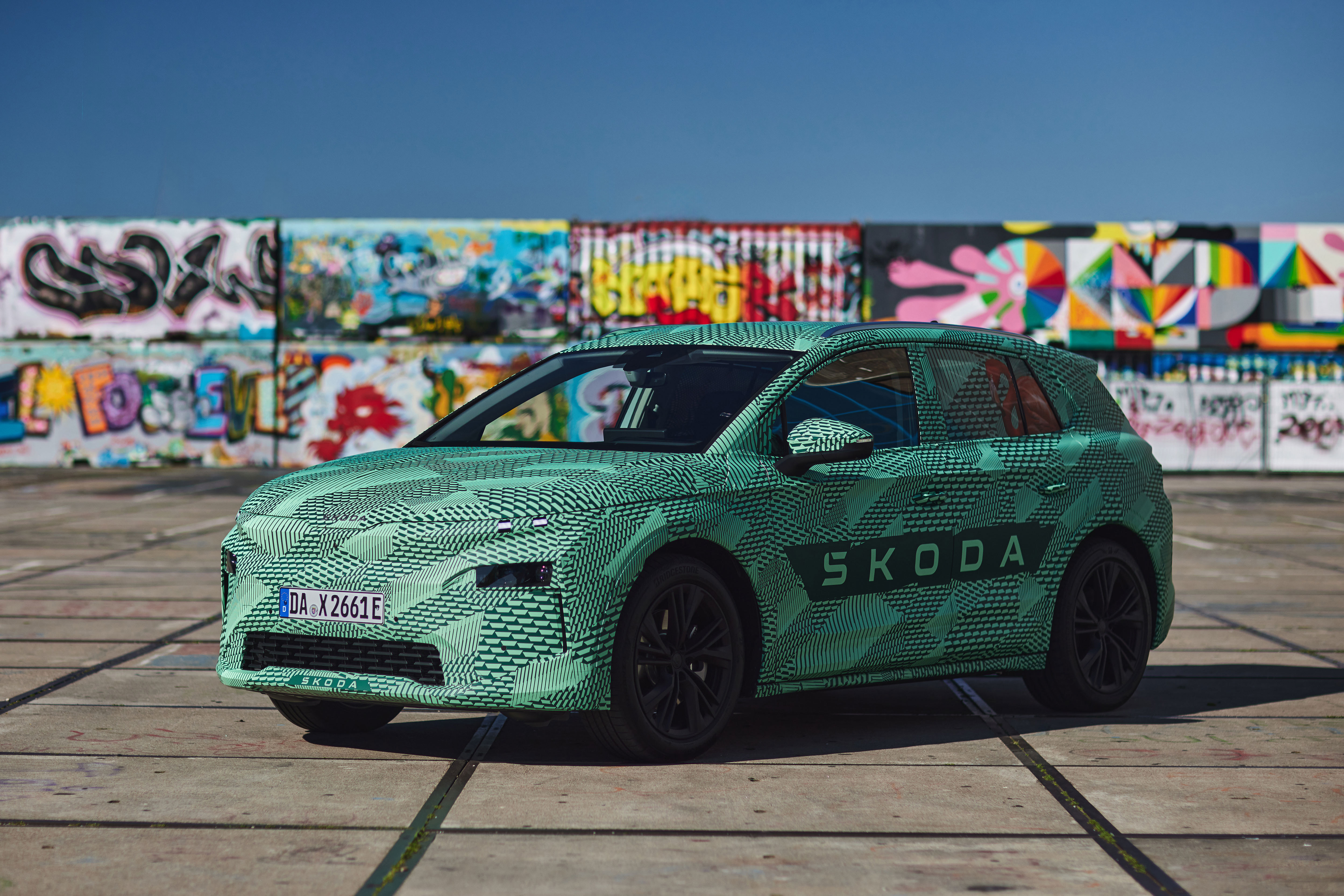 Škoda Elroq har verdenspremiere høsten 2024, og er den første i en rekke av seks nye fullelektriske modeller fra Škoda de neste årene.