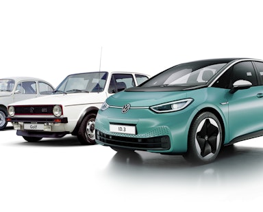 ID.3 markerer en ny milepæl i Volkswagens historie, etter Bobla og Golf