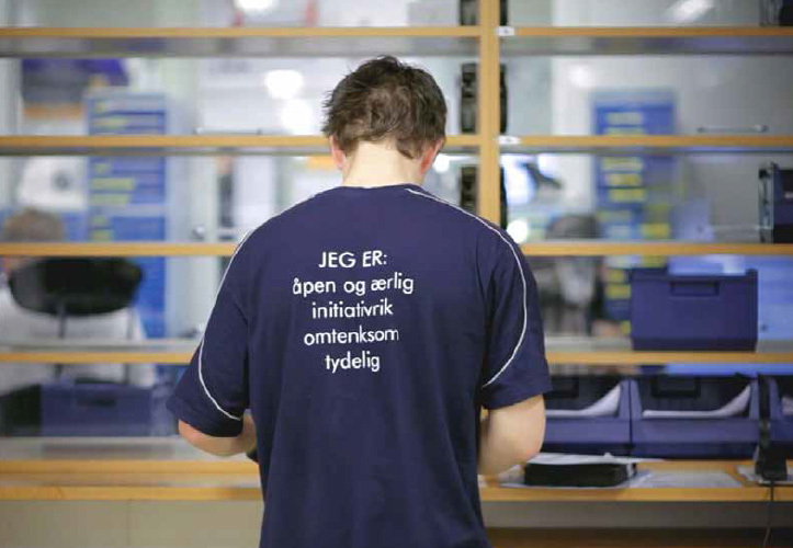 Grunnverdier Grunnverdiene beskriver holdningene som skal kjennetegne MøllerGruppen.