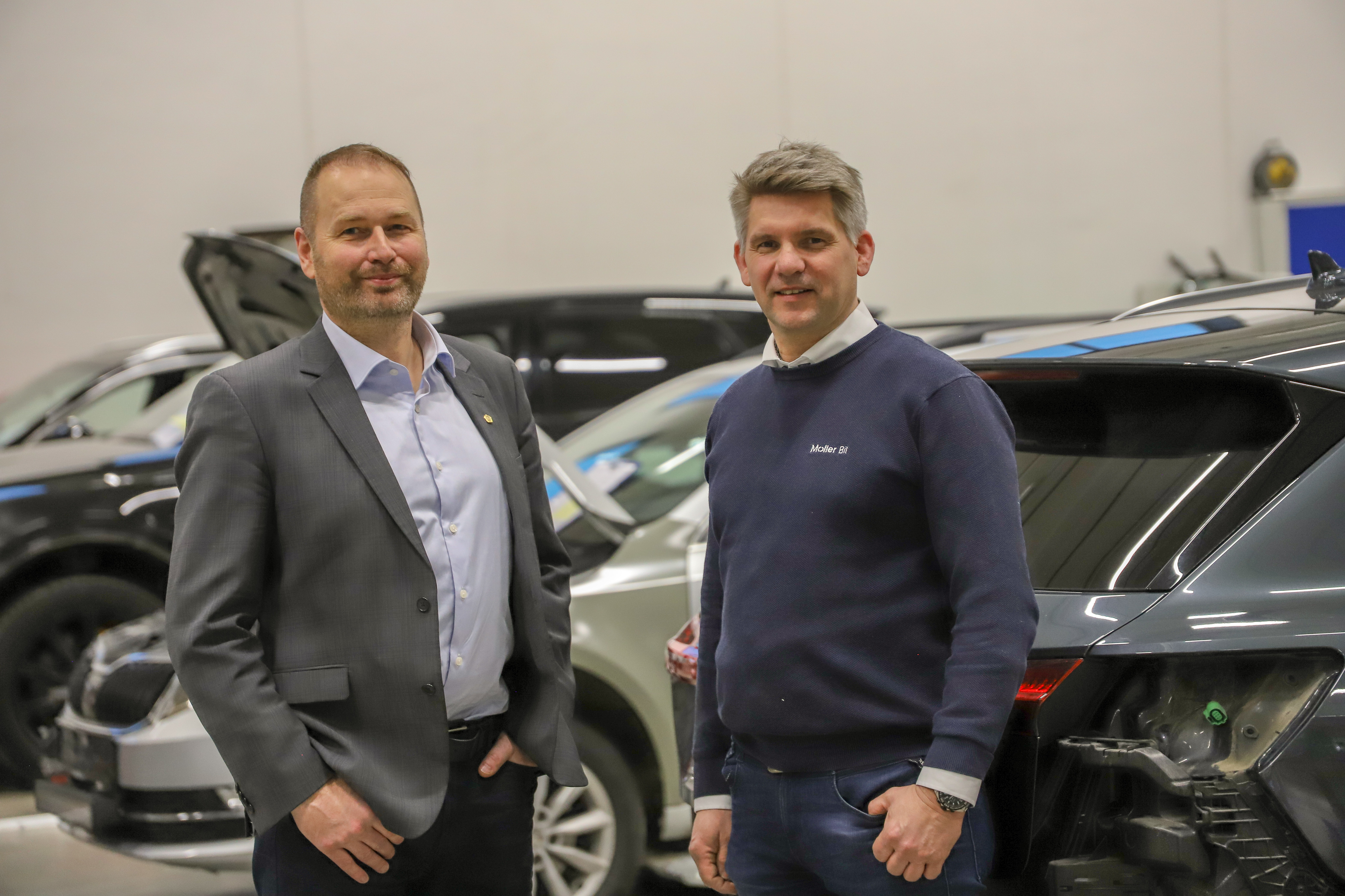 Tor Arne Ballo (t.v.) og Boye Evensen-Lie.