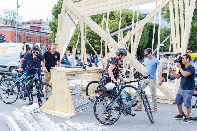 Solbasert elsykkelkonsept